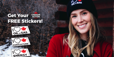 canada action free stickers