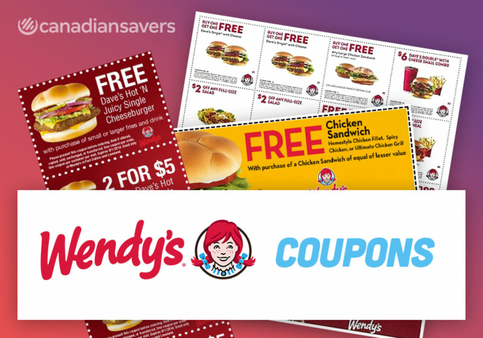 New Wendys Coupons & Deals for Canada in July 2021