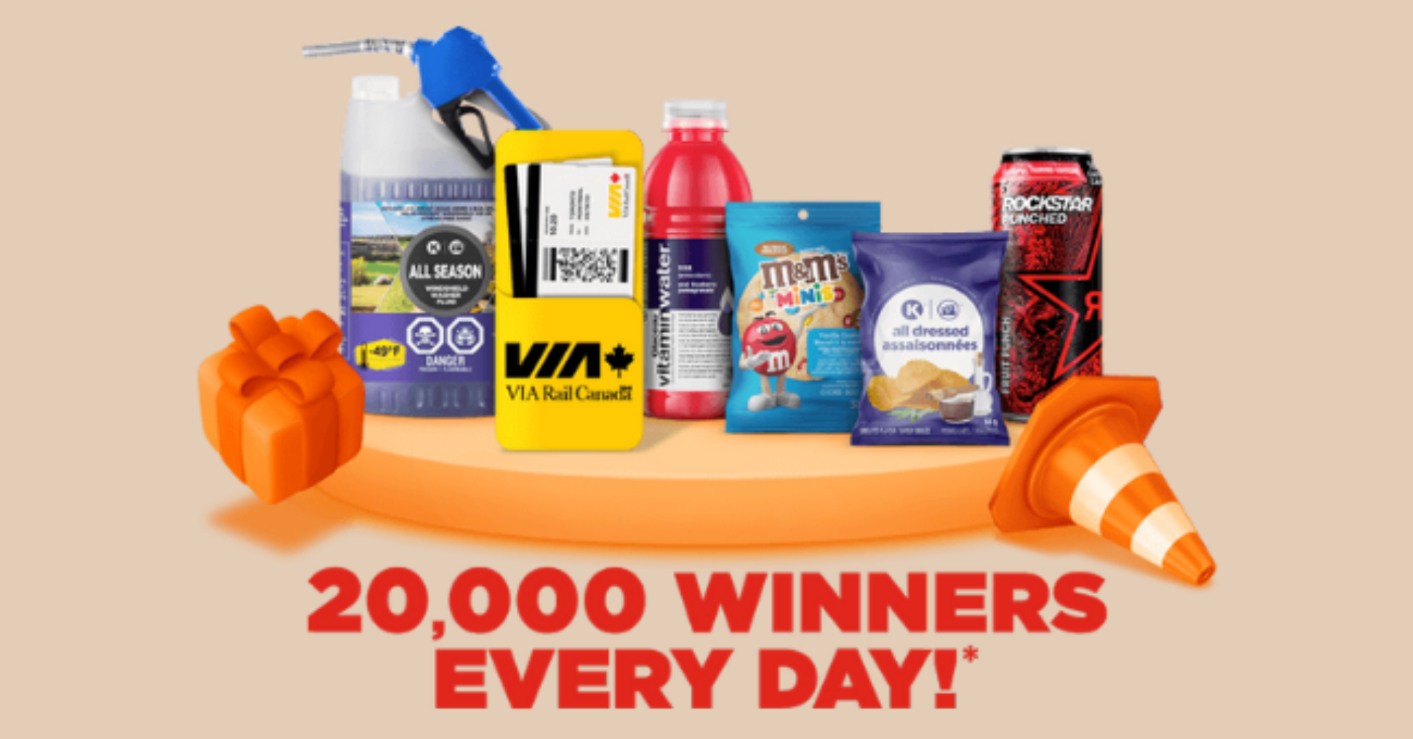 Circle K Giveaway 20,000 Winners Every Day (Circle K Fuel Gift Cards