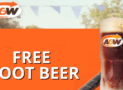Free A&W Root Beer